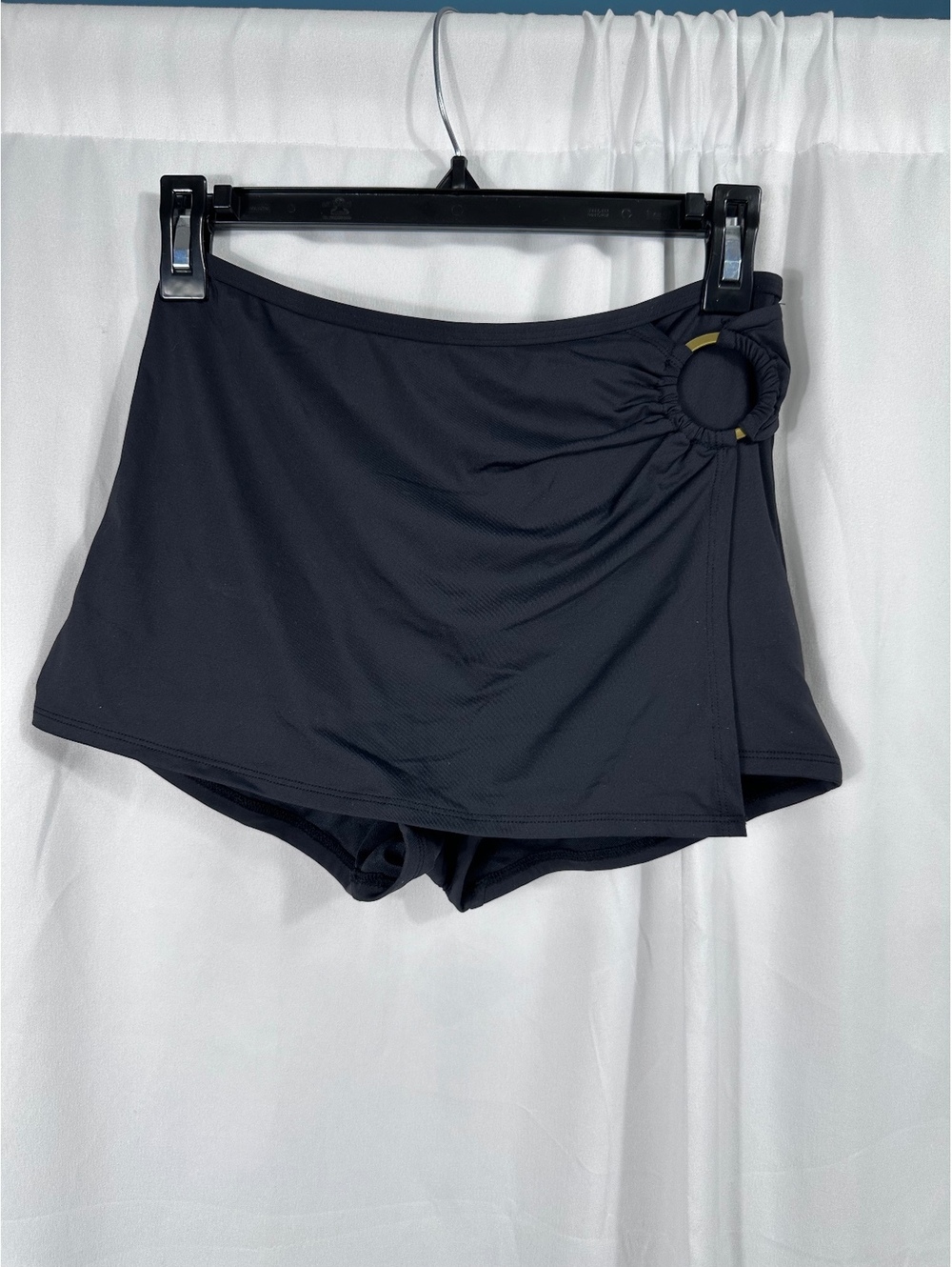 Bleu Rod Beattie Black Swim Skort with Shorts Size 6